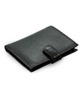 Čierna malá dámska kožená peňaženka 511-0012-60