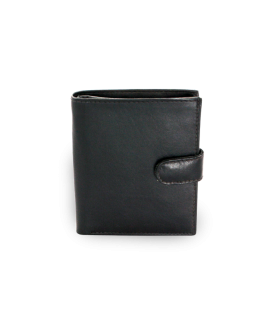 Čierna malá dámska kožená peňaženka 511-0012-60