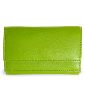 Zelená dámska kožená mini peňaženka 511-4392A-51