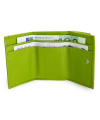 Zelená dámska kožená mini peňaženka 511-4392A-51