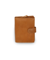 Svetlo hnedá dámska kožená peňaženka so zápinkou 511-9769-05
