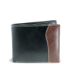 Čiernohnedá pánska kožená peňaženka 513-17261A-60/47