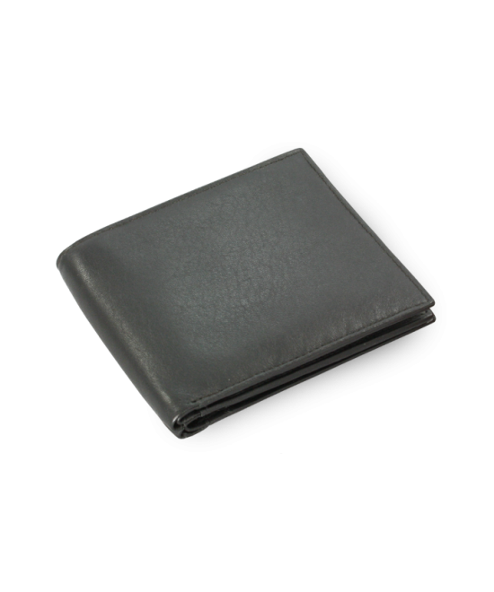 Čierna pánska kožená peňaženka 513-1988-60