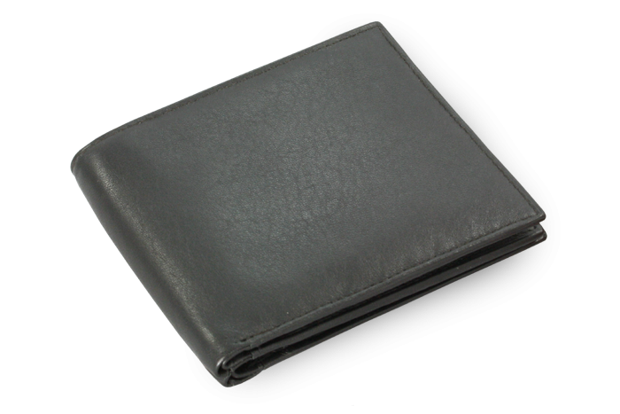E-shop Černá pánská kožená peněženka 513-1988-60