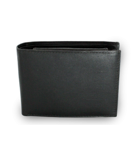Čierna pánska kožená peňaženka 513-2904-60