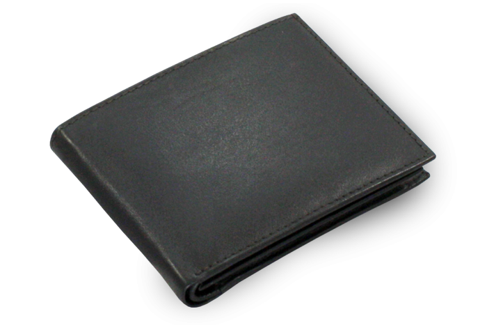E-shop Černá pánská kožená peněženka 513-2904-60