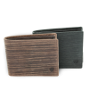 Tmavo hnedá pánska kožená peňaženka v štýle BAMBOO 513-4241-47