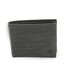 Čierna pánska kožená peňaženka v štýle BAMBOO 513-4241-60