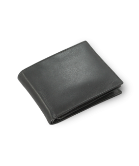 Čierna pánska kožená peňaženka 513-4397-60