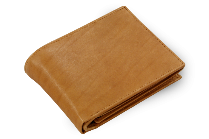Světle hnědá pánská kožená peněženka s vnitřní zápinkou 513-4404A-05