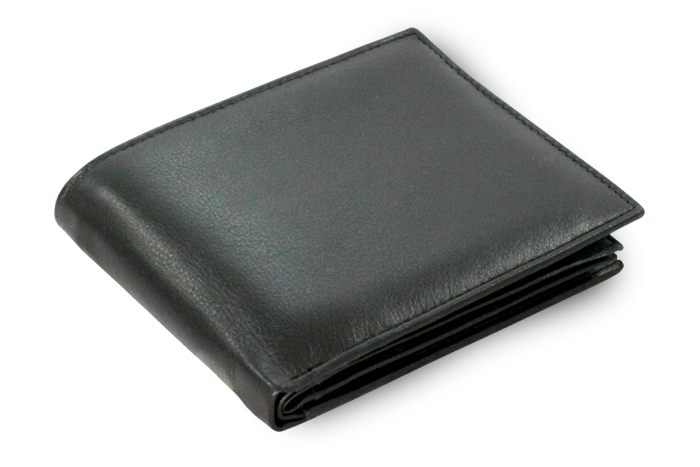E-shop Černá pánská kožená peněženka 513-47100-60