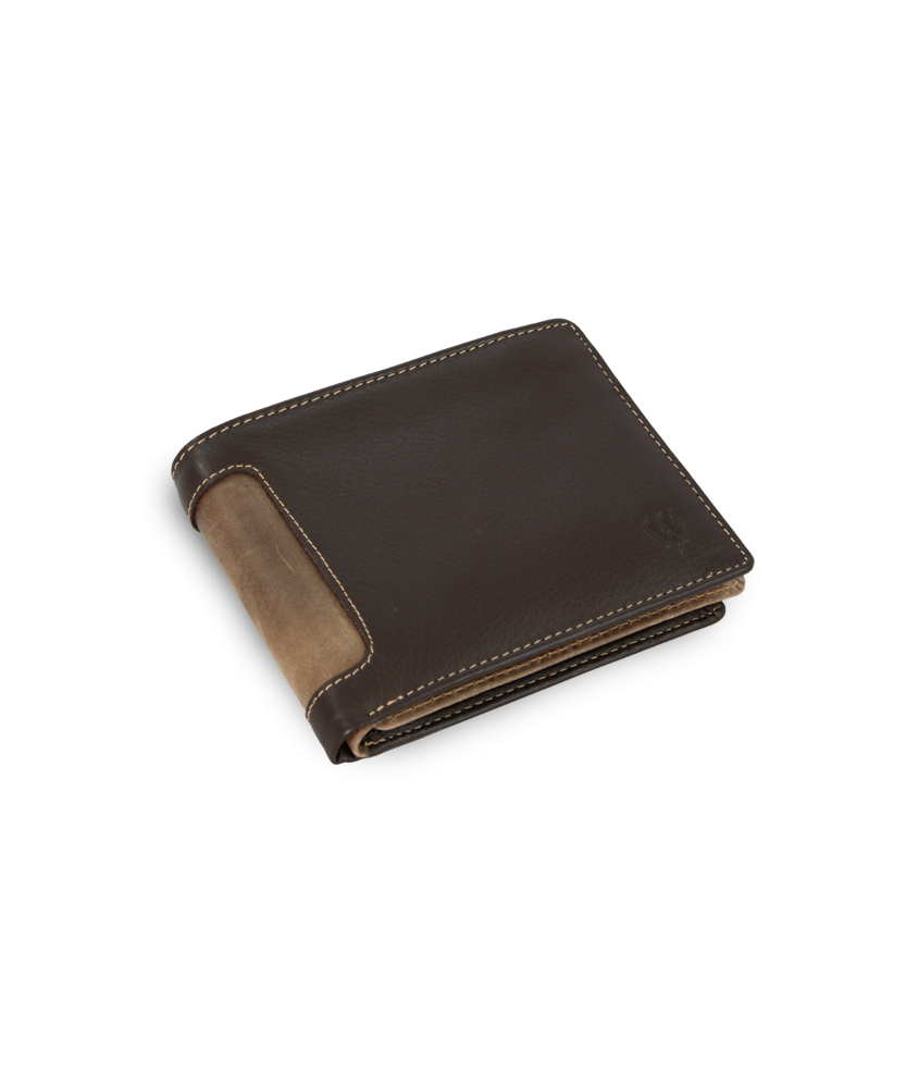Hnedá pánska kožená peňaženka 513-5501-47