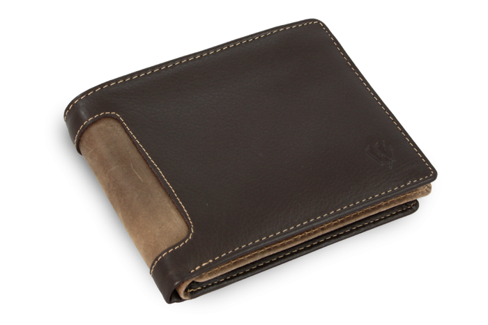 E-shop Hnědá pánská kožená peněženka 513-5501-47