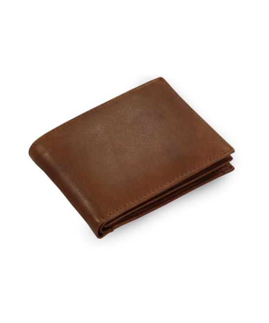 Tmavo hnedá pánska kožená peňaženka 513-7033-47