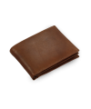 Tmavo hnedá pánska kožená peňaženka 513-7033-47
