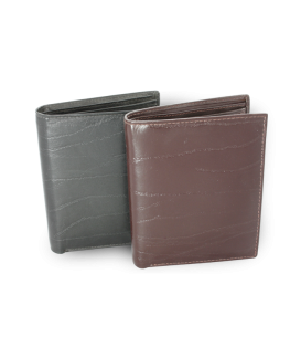 Tmavo hnedá pánska kožená peňaženka a dokladovka 514-2206-47