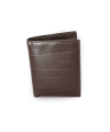 Tmavo hnedá pánska kožená peňaženka a dokladovka 514-2206-47