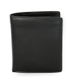 Čierna pánska kožená dokladová peňaženka 514-2210-60