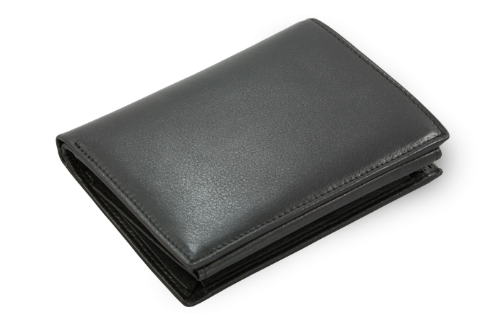 E-shop Černá pánská kožená peněženka - dokladovka 514-4402-60