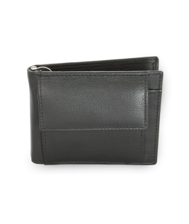 Čierna pánska kožená peňaženka - dolárovka 519-2908-60