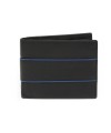 Čierna kožená peňaženka - dokladovka 513-1302-60/97