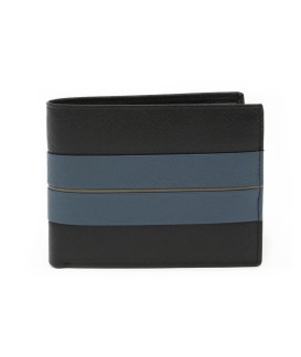 Modročierna kožená pánska peňaženka 513-1331-60/97