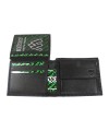 Čiernomodrá kožená pánska peňaženka 513-4705-97/60