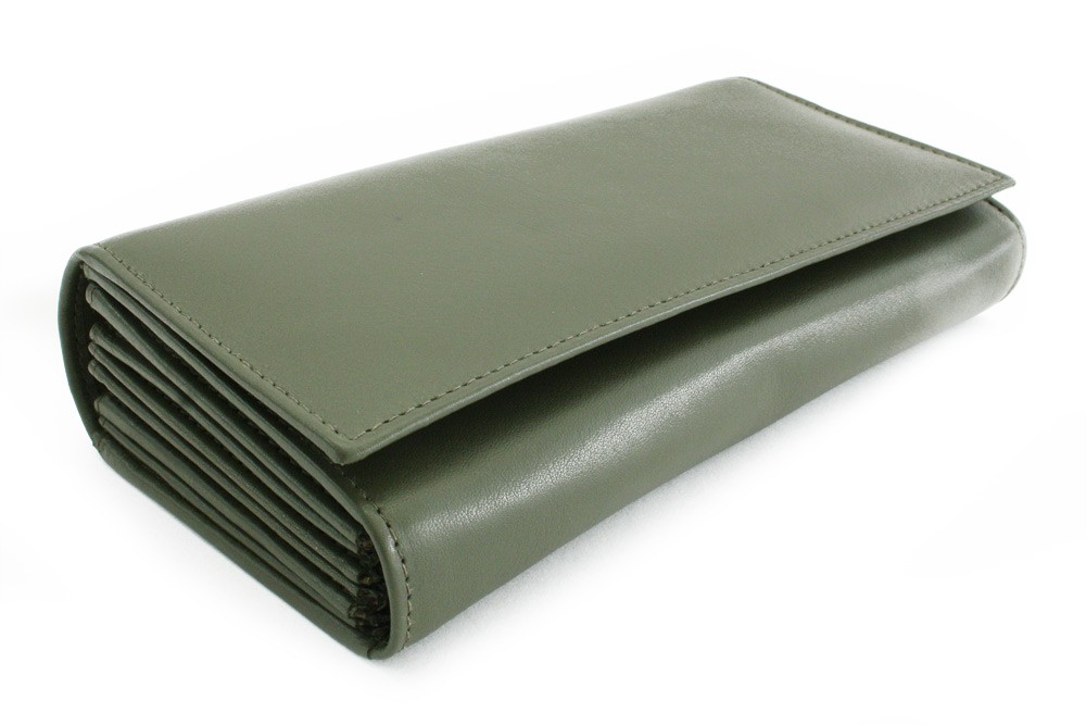 E-shop Kožená čašnícka peňaženka so zipsovými priečinkami 515-2401-57