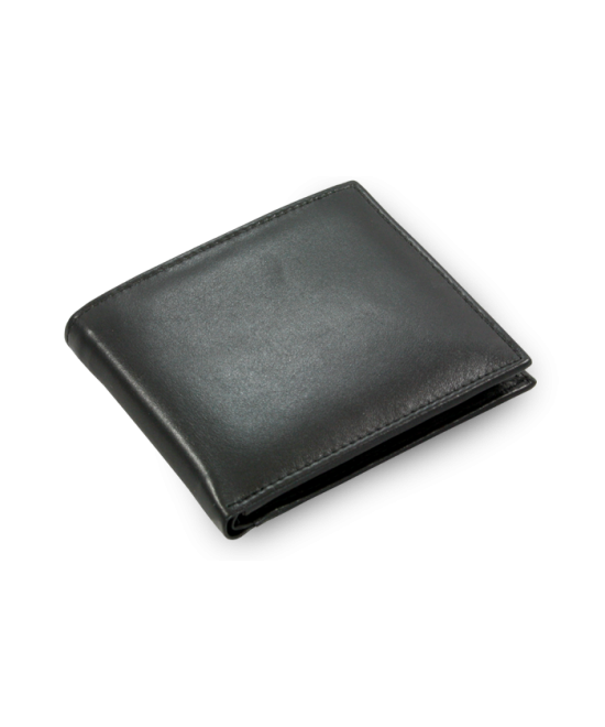 Čierna pánska kožená peňaženka 513-3222-60