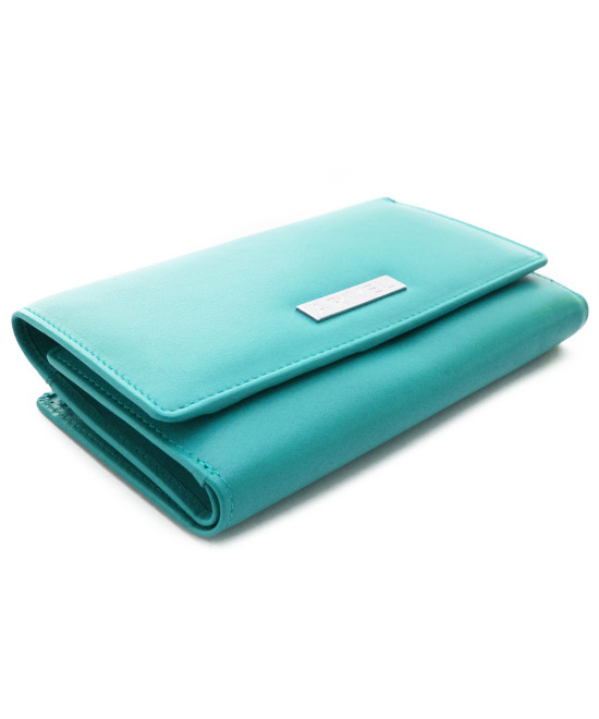 511-1048-53 COW NAPPA TURQUOISE