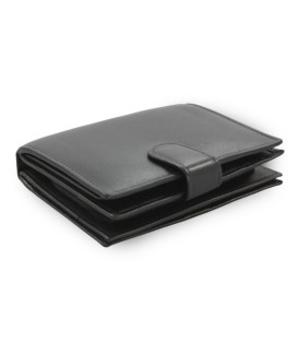 Čierna sada dámskej kabelky, peňaženky a kľúčenky 412-3013-9769-2418-60