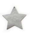 Tmavo strieborná vianočná ozdoba hviezda 619-1216-29