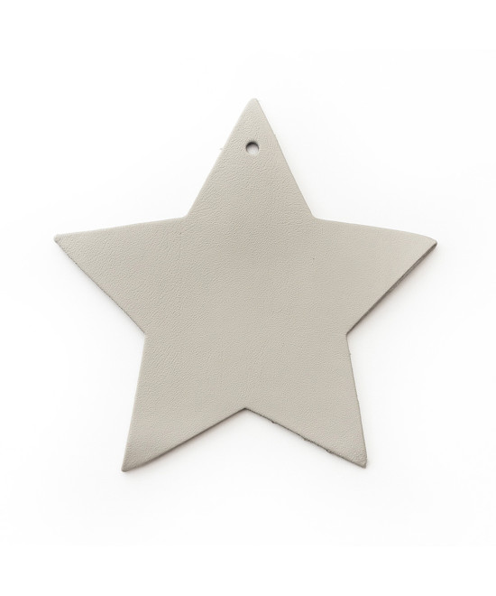 Svetlosivá vianočná ozdoba hviezda 619-1216-20