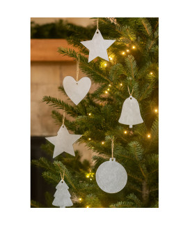 Tmavo strieborná vianočná ozdoba srdca 619-1212-29