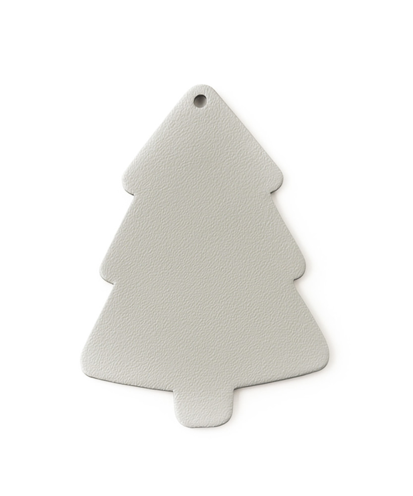 Svetlosivý vianočná ozdoba stromček 619-1215-20