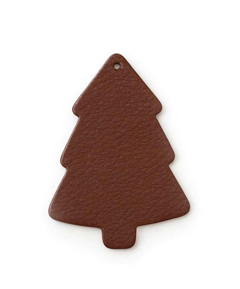 Hnedá vianočná ozdoba stromček 619-1215-41