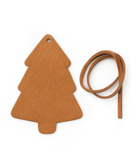 Hnedá vianočná ozdoba stromček 619-1215-41