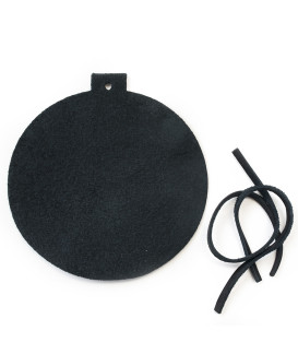 Čierna vianočná ozdoba banka 619-1211-60