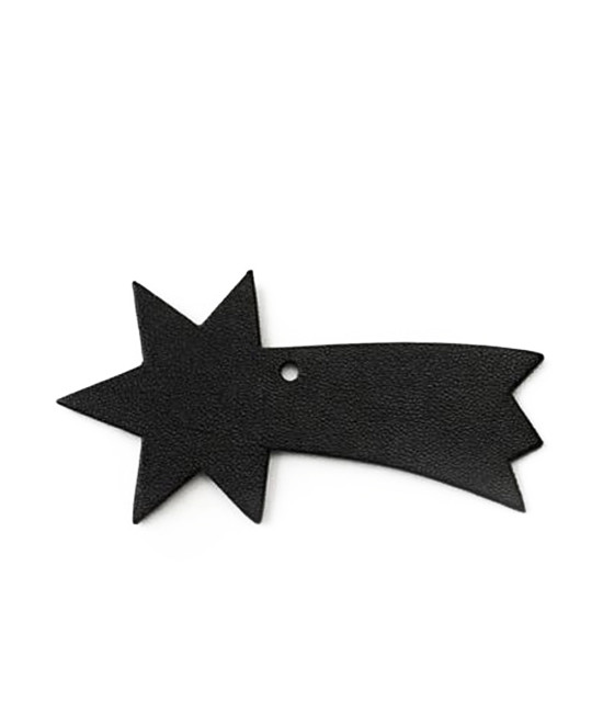 Čierna vianočná ozdoba kométa 619-1214-60
