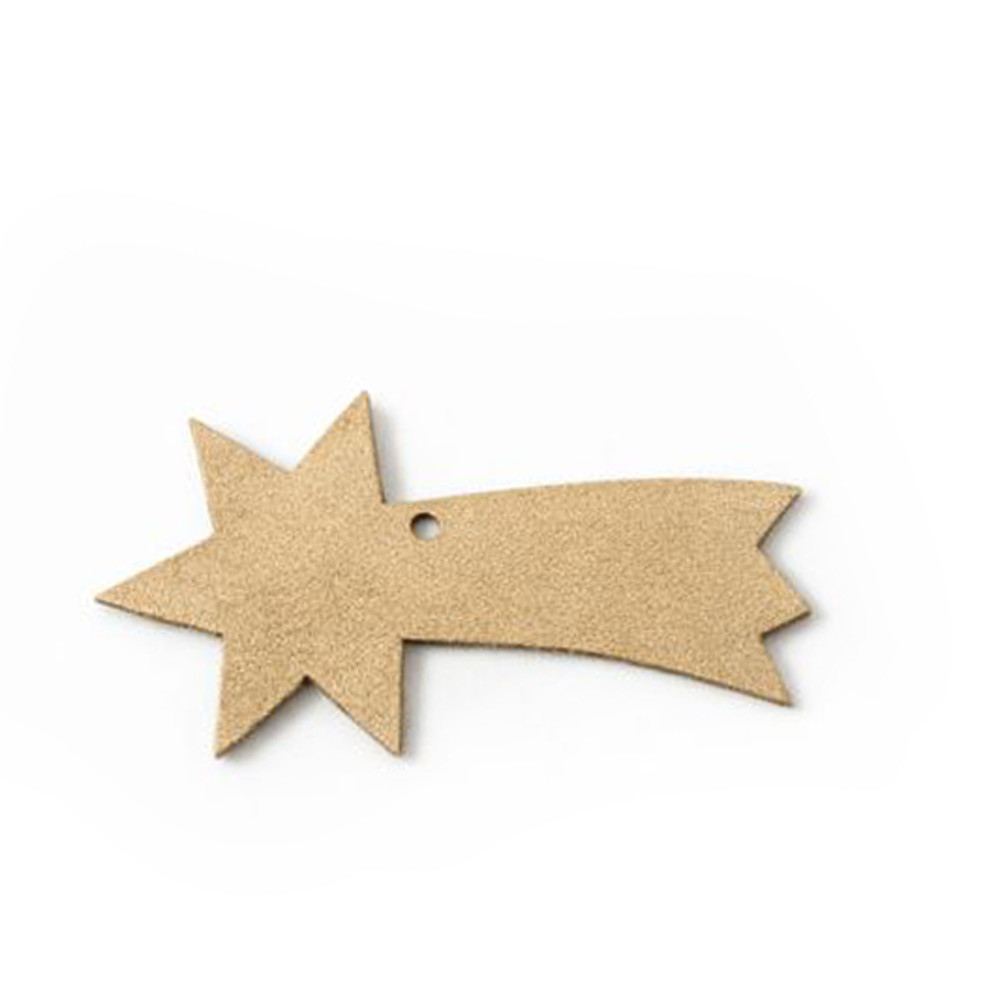 Zlatá vianočná ozdoba kométa 619-1214-01