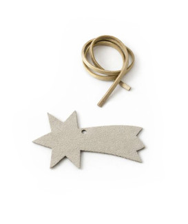 Zlatá vianočná ozdoba kométa 619-1214-01