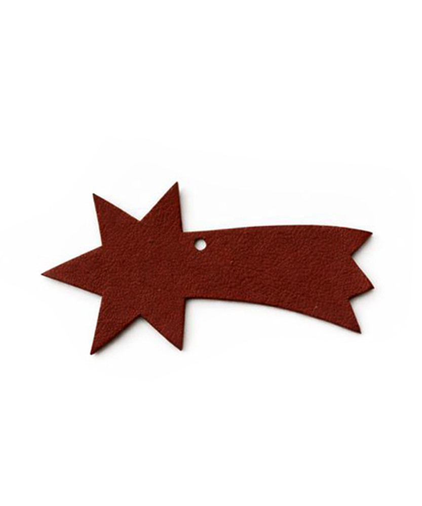 Hnedá vianočná ozdoba kométa 619-1214-41