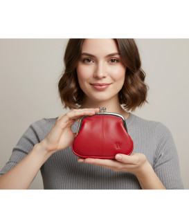 Červená dámska rámová minietue 511-1745-31