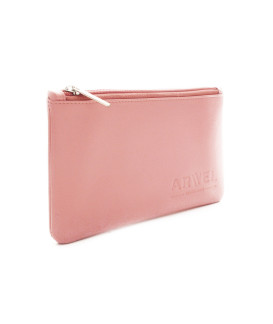 Svetloružová kožená etue 611-0023-71