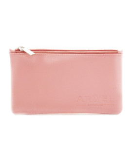 Svetloružová kožená etue 611-0023-71