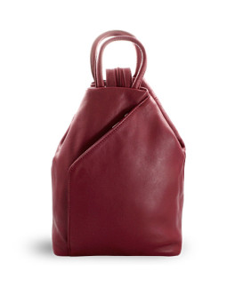 Dámsky kožený batôžtek burgundy 311-1184-34
