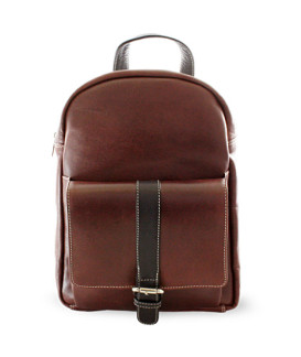 Hnedy kožený batoh 311-1717-40/60