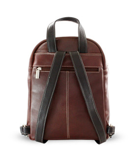 Hnedy kožený batoh 311-1717-40/60
